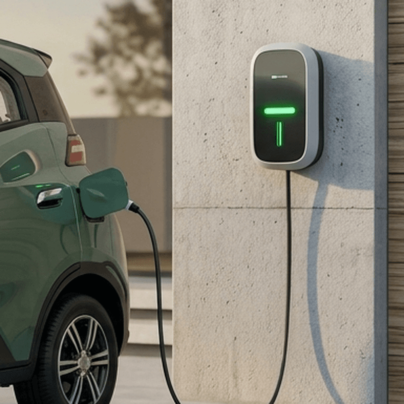 ECO CHITRA Portable 15A Home Charging Cable - Included with Vehicle